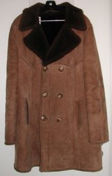 Leather/Suede Overcoat men's in Moody AFB, Georgia