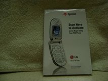 USER MANUAL ONLY - Sprint LG Model Cell Phone in Kingwood, Texas