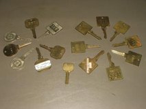 Assorted Hotel Keys in Fort Bliss, Texas